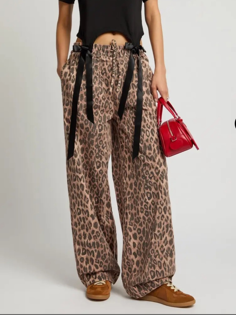 Damson Madder Rafe Leopard Print Pants
